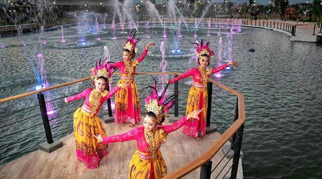 Taman Asia Afrika Dibangun di Kiara Artha Park