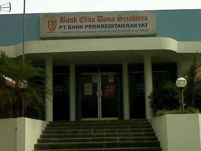 OJK Cabut Izin Usaha BPR Efita Dana Sejahtera Depok
