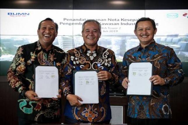 Tiga BUMN Jalin Kerjasama Pengembangan Kawasan Industri Subang