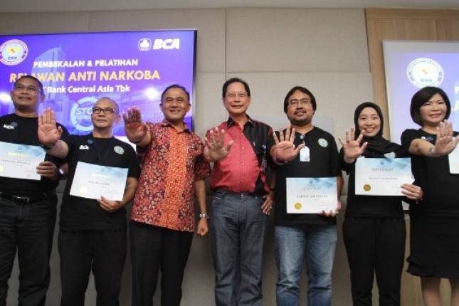 BCA dan BNN Adakan Pelatihan Relawan Anti Narkoba 