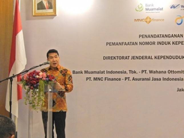 WOM Finance Bersama Tujuh Lembaga Keuangan Teken MoU dengan Dirjen Dukcapil