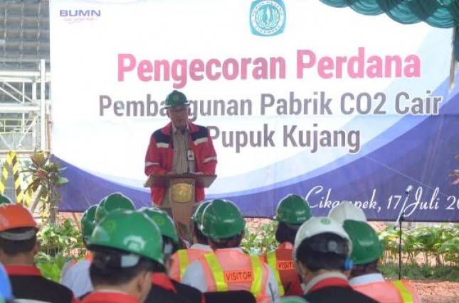 PT Pupuk Kujang Bangun Pabrik CO2 Cair di Cikampek