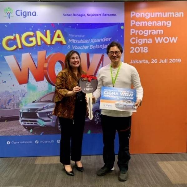 Nasabah Loyal Cigna Menangkan Mitsubishi Xpander 