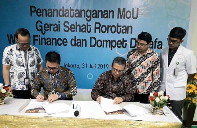 WOM Finance dan Dompet Dhuafa Jalin Kerja Sama di Bidang Kesehatan  