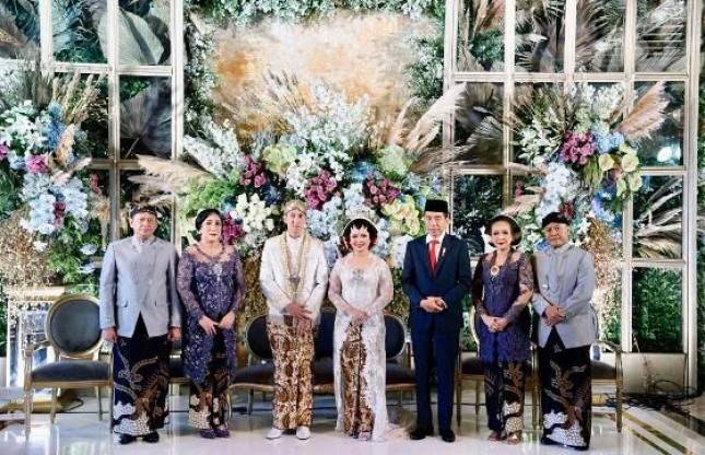 Presiden Jokowi-JK Jadi Saksi Pernikahan Anak Ketua DPR