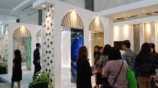 Datang ke IndoBuildTech, Arsitek Bisa Diskusi dengan Master of Art Stone