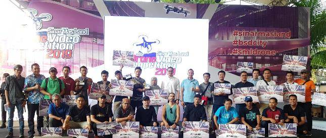 Sinar Mas Land Umumkan Pemenang Drone Video Competition 2019