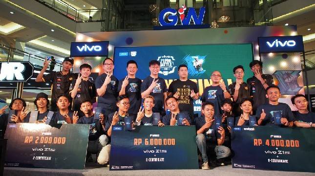 Vivo Dukung Finalis Berikan Performa Tangguh di Grand Final Vivo Z1 Pro Battle 2019