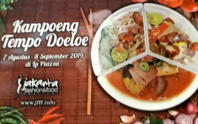 Kuliner Khas Bandung dan Cirebon Bakal Tutup JFFF 2019 di Kelapa Gading