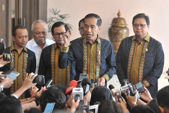 Presiden Jokowi Ingatkan Pimpinan KPK Bijak Dalam Bernegara 