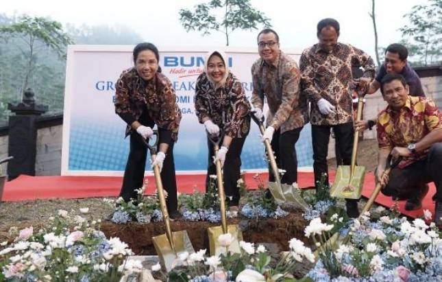 Sinergi Enam BUMN Bangun Balkondes Golaga  Purbalingga