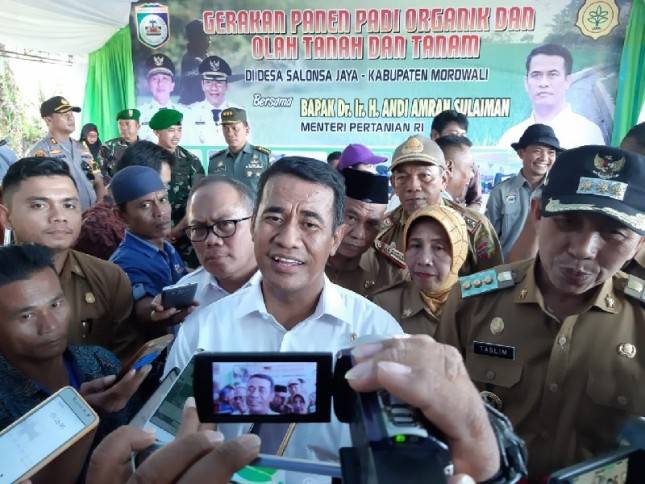 Mentan Gerakan Mekanisasi dan Pertanian Organik 