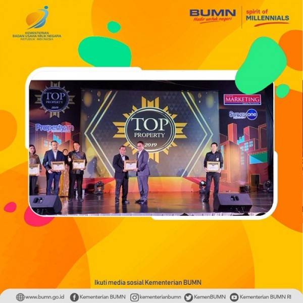 PT JIEP Raih Penghargaan Top Property Award 2019