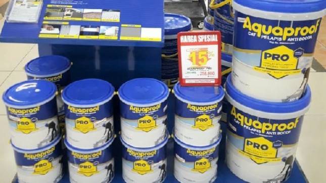 Aquaproof Ciptakan Cat Pelapis Anti Bocor Performa Tinggi