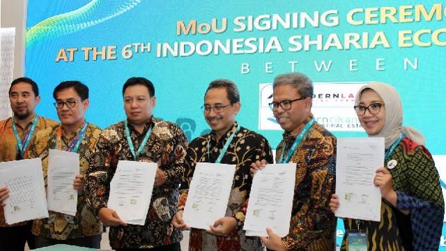 PT Modern Industrial Estat Teken MoU dengan 4 Bank Syariah dan Barakah Taiwan Halal Hub