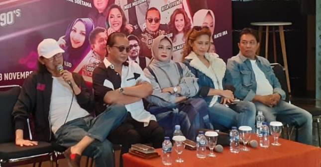 Konser &lsquo;HIP HIP HURA HURA&rsquo; Tawarkan Lagu 80-90an Sambil Berdansa Ramai Ramai