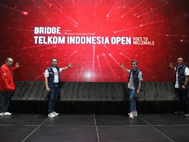 TelkomGroup Gelar Turnamen Bridge Telkom Indonesia Open 2019