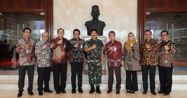 Panglima TNI Terima Kunjungan Direksi BRI
