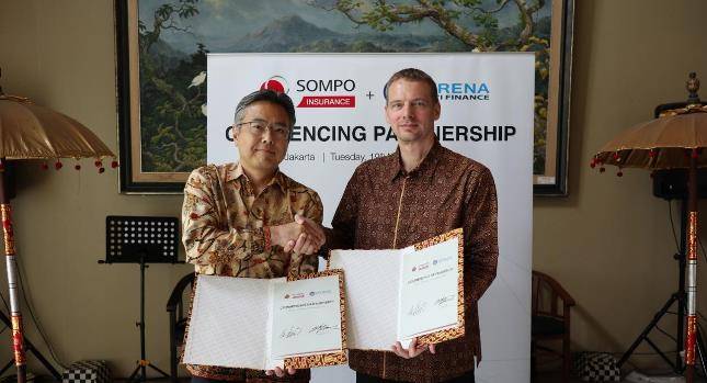 Sompo Insurance- PT Verna Multi Finance TBk Sepakat Tingkatkan Kerja Sama