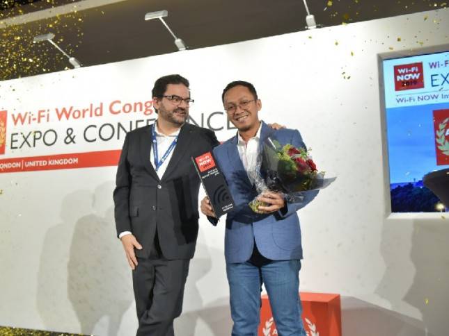 Telkom Meraih Penghargaan Best Wi-Fi Service Provider 
