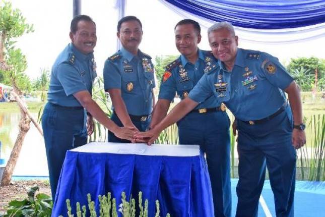Dankomar-KASAL Resmikan Rumdis dam Bozen Brigif 2 Marinir
