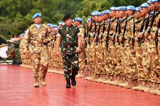 Negara Sangat Menghargai Keberhasilan Satgas RDB TNI Konga XXXIX-A MONUSCO