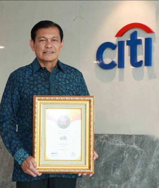 Citi Indonesia Raih Penghargaan Sebagai Salah Satu Bank Berpredikat Sehat di Kategori Bank Asing 