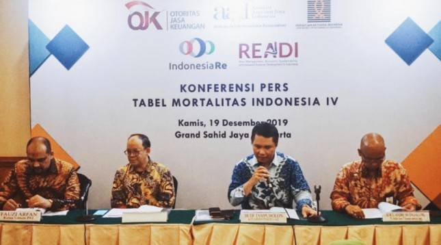 Asosiasi Asuransi Jiwa Indonesia AAJI Meluncurkan Tabel Mortalitas IV