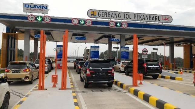 H+3 Natal, Volume Lalin di Tol Trans Sumatera  Capai 838.707 Kendaraan