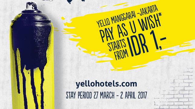  Soft Opening, Yello Hotel Manggarai Berikan Promo "Pay As You Wish"