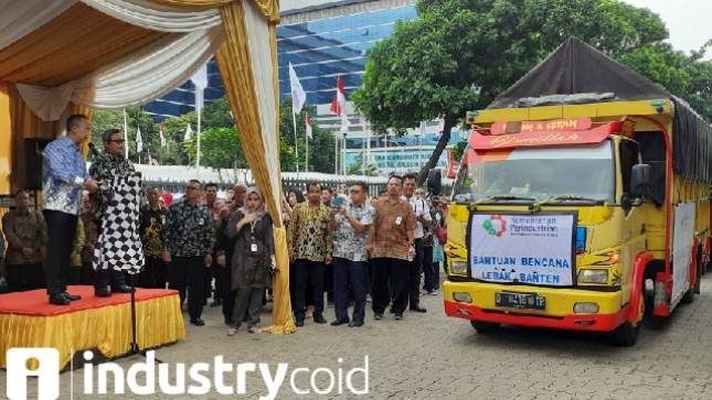 Kemenperin Kirim Bantuan Logistik untuk Korban Banjir Bandang di Lebak, Banten