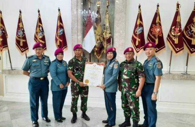Rumkital Marinir Cilandak Raih Kembali Sertifikat Paripurna Bintang Lima