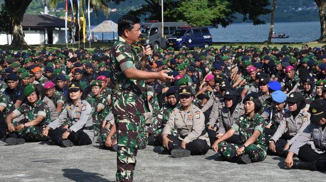 Panglima TNI : Kesetiaan Kepada NKRI Bentuk Nyata Sinergi TNI-Polri