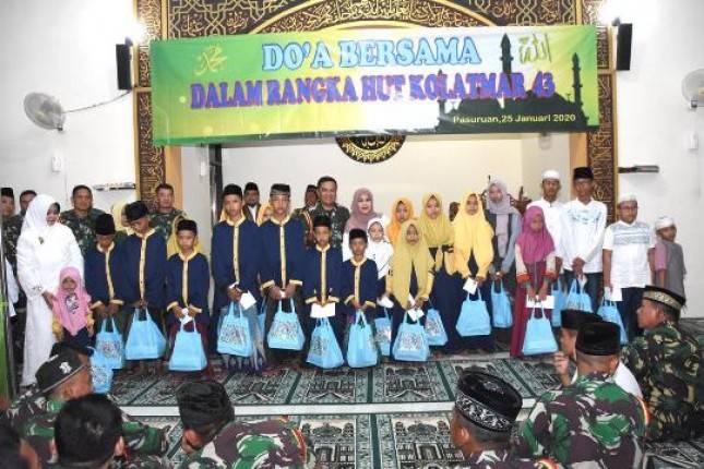 Komando Latih Marinir Gelar Istighosah dan Doa