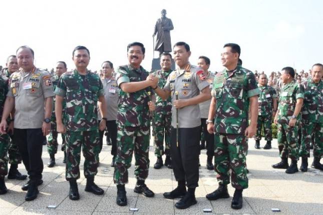 Panglima TNI :  Peran TNI dan Polri Pada Era Perubahan Berkelanjutan  