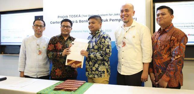 Cartenz Group-Bank DKI Bekerjasama Memodernisasi Teknologi Perpajakan   