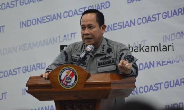 Visi Misi Laksdya Bakamla Aan Kurnia dalam Entry Briefing