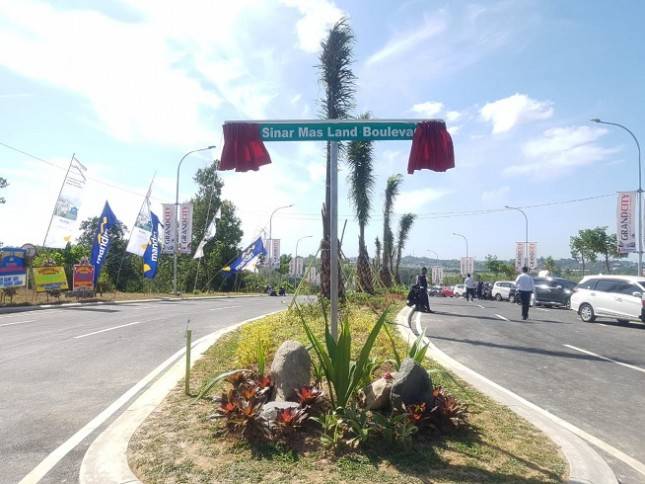 Grand City Balikpapan Resmikan Jalan Sinar Mas Land Boulevard