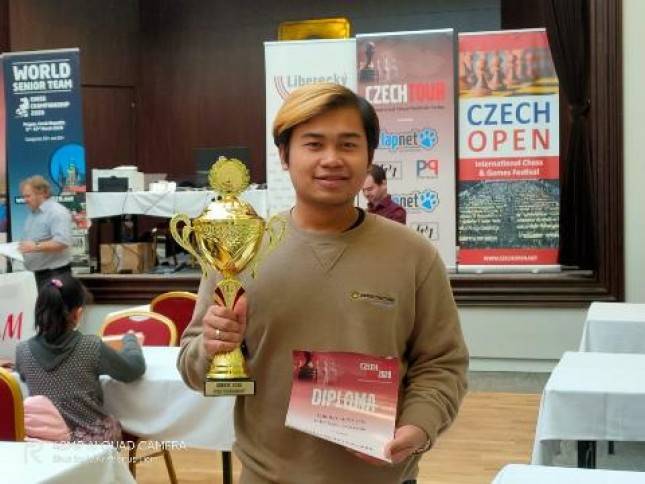 Novendra Priasmoro Juara Liberec Open 2020