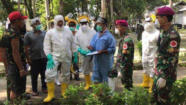 Pangkogabwilhan I Tinjau Lokasi Observasi WNI di Pulau Sebaru  