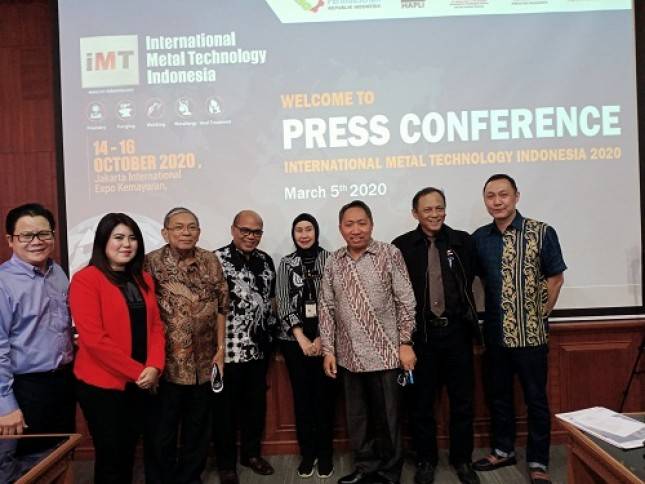Ratusan  Teknologi Industry Metal Dunia  Bakal Mejeng di Expo Kemayoran pada 14 - 16 Oktober 2020