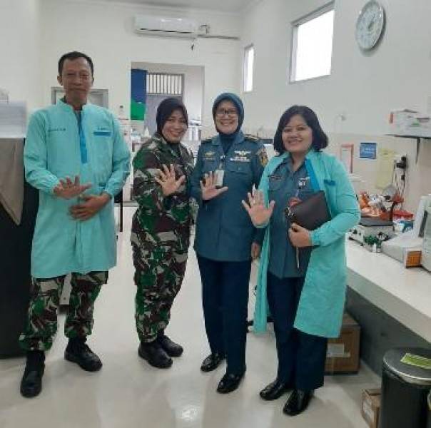 Rumkital Marinir Cilandak Terima Tim Akreditasi RSAL Dr Mintohardjo