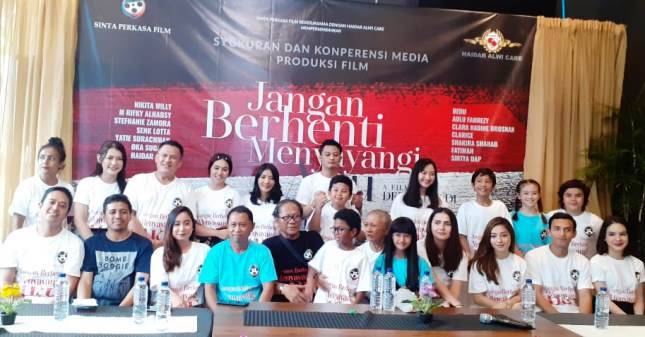Segera Diproduksi Film Bertema Nasionalisme &lsquo;Jangan Berhenti Menyayangi Aku&rsquo;