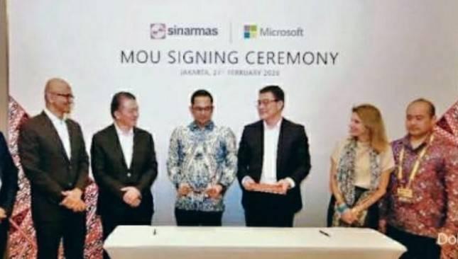 Sinar Mas dan Microsoft Berkomitmen Mengubah Lanskap Industri di Indonesia
