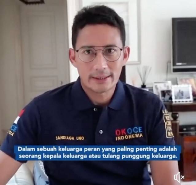 Tulang Punggung Positif Corona, Sandiaga Uno Akan Biayai Kebutuhan Keluarga Sampai Pasien Dinyatakan Sembuh
