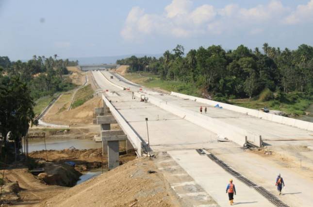 Mengintip Progress Pembangunan Tol Sibanceh, Tol Pertama di Serambi Makkah