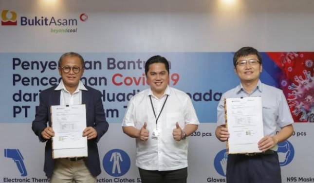 BUMN Terima Bantuan Pencegahan Covid-19 dari China Huadian  