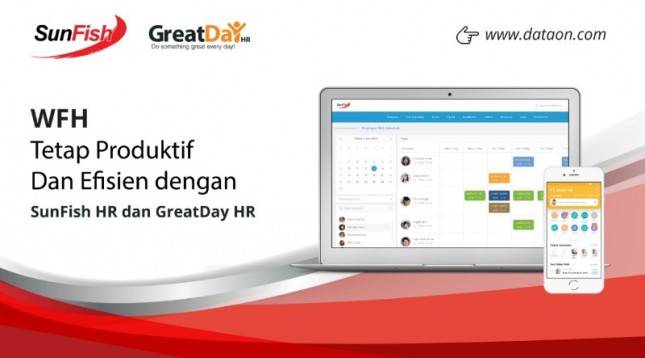 Sunfish HR dan GreatDay HR Dukung  Karyawan Tetap Produktif dan Efisien di Rumah