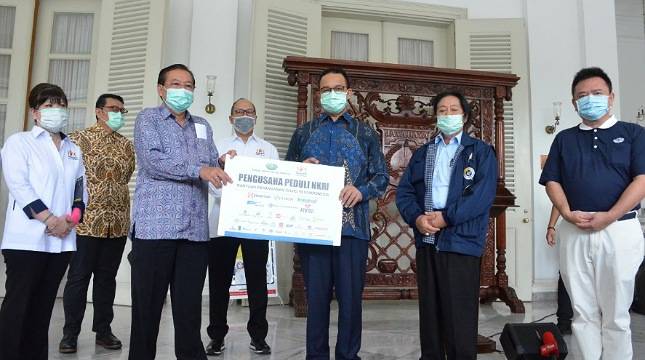 Kadin Bersama Buddha Tzu Chi, Unilever & Sinar Mas Salurkan Bantuan untuk Pemprov DKI Jakarta