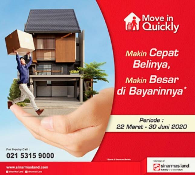 Industri Properti Lawan Corona, Sinar Mas Land Berikan Keringanan Bayar Kepada Masyarakat